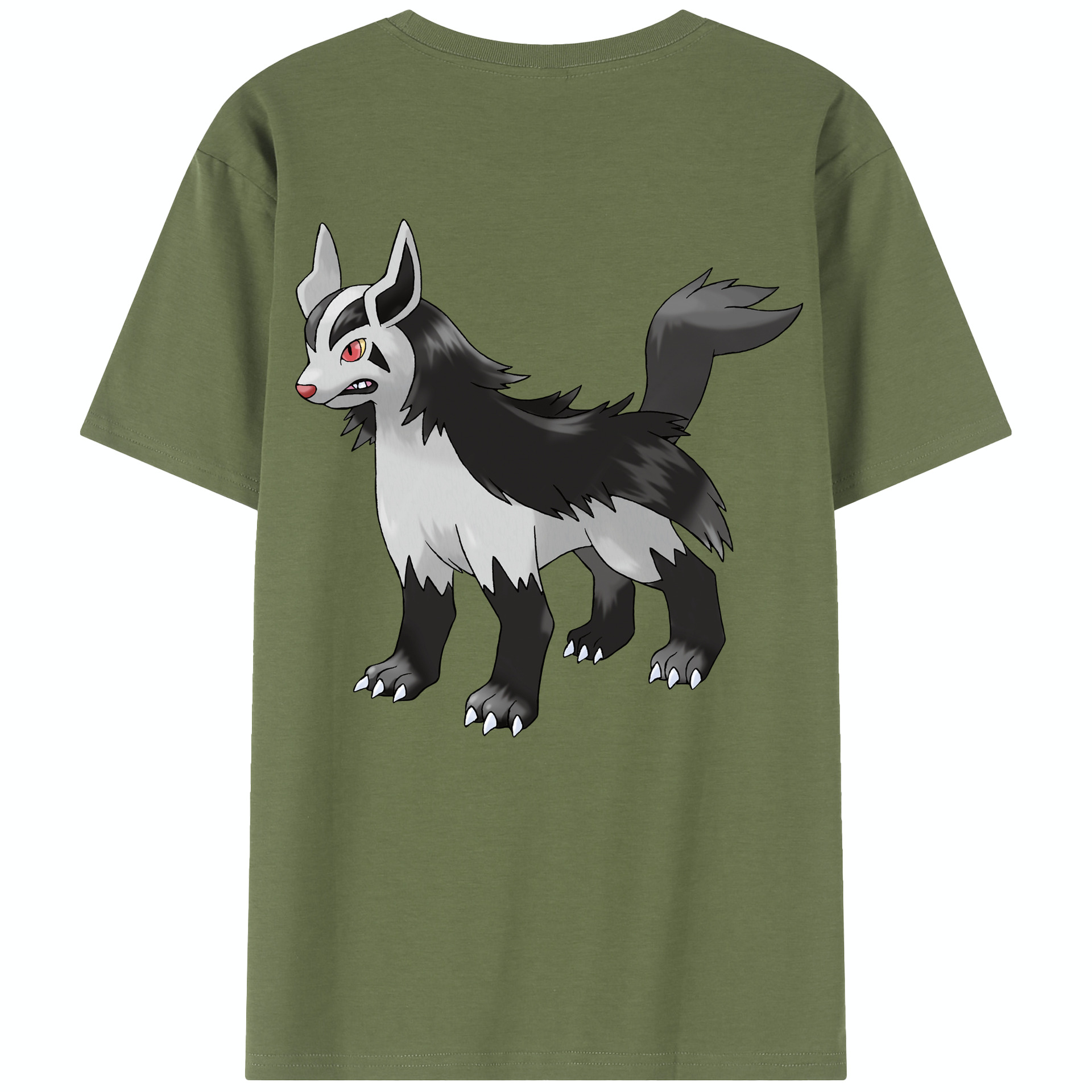（画像用） ポケットモンスター Pokémon 綿100％半袖Tシャツ（背面プリント）